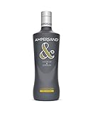 Ginebra premium Ampersand London Dry Gin - 1 botella de 70...